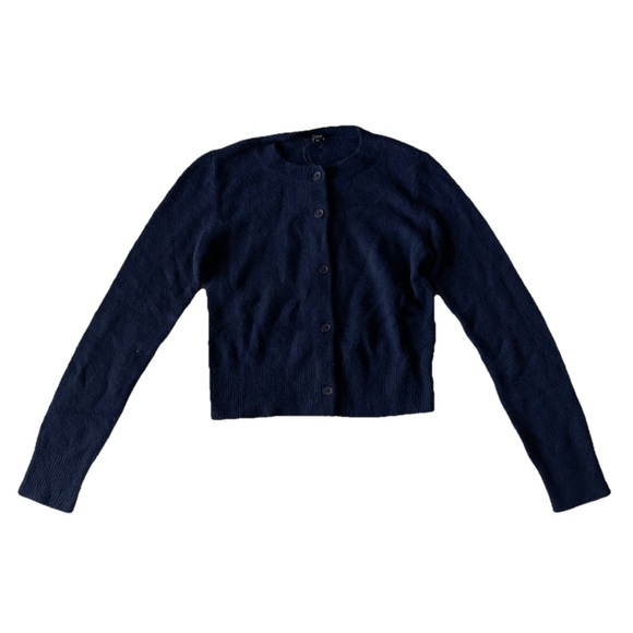 RAILS Matilda Cropped Cardigan Sweater In Navy Blue size XS - Picture 5 of 10